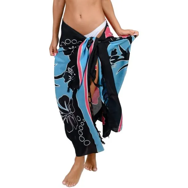 Double process fringe sarongs