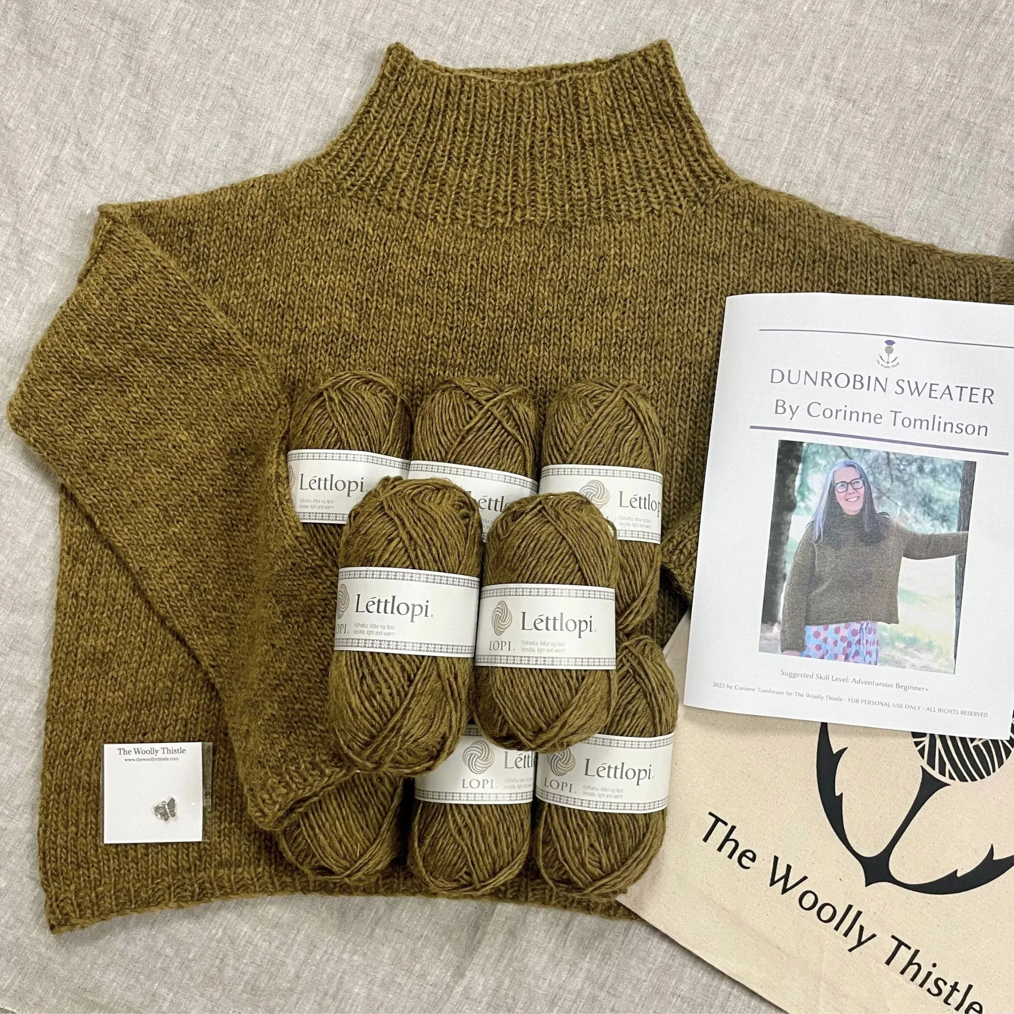 Dunrobin Sweater Kit in Lettlopi