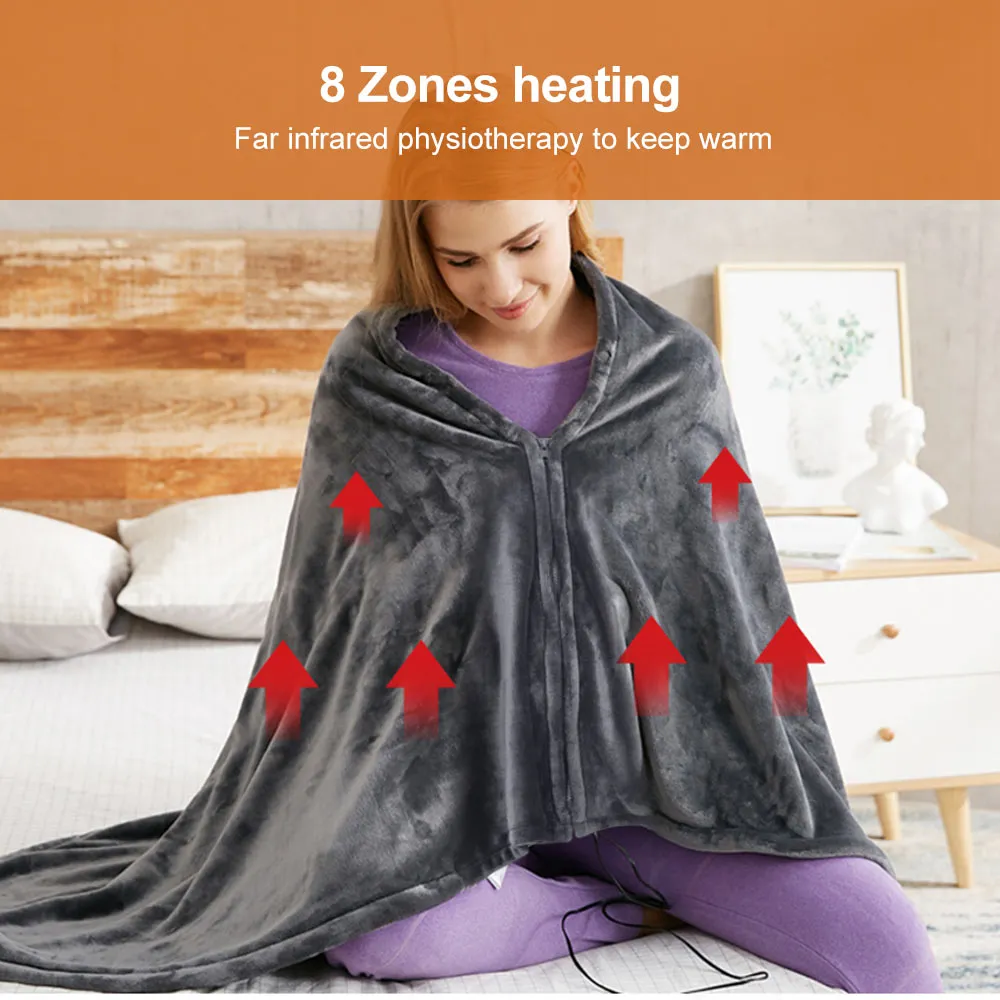 Electric Heated Wearable Blanket