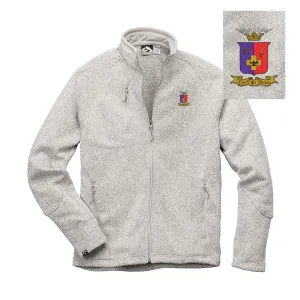 Embroidered Crest Full Zip