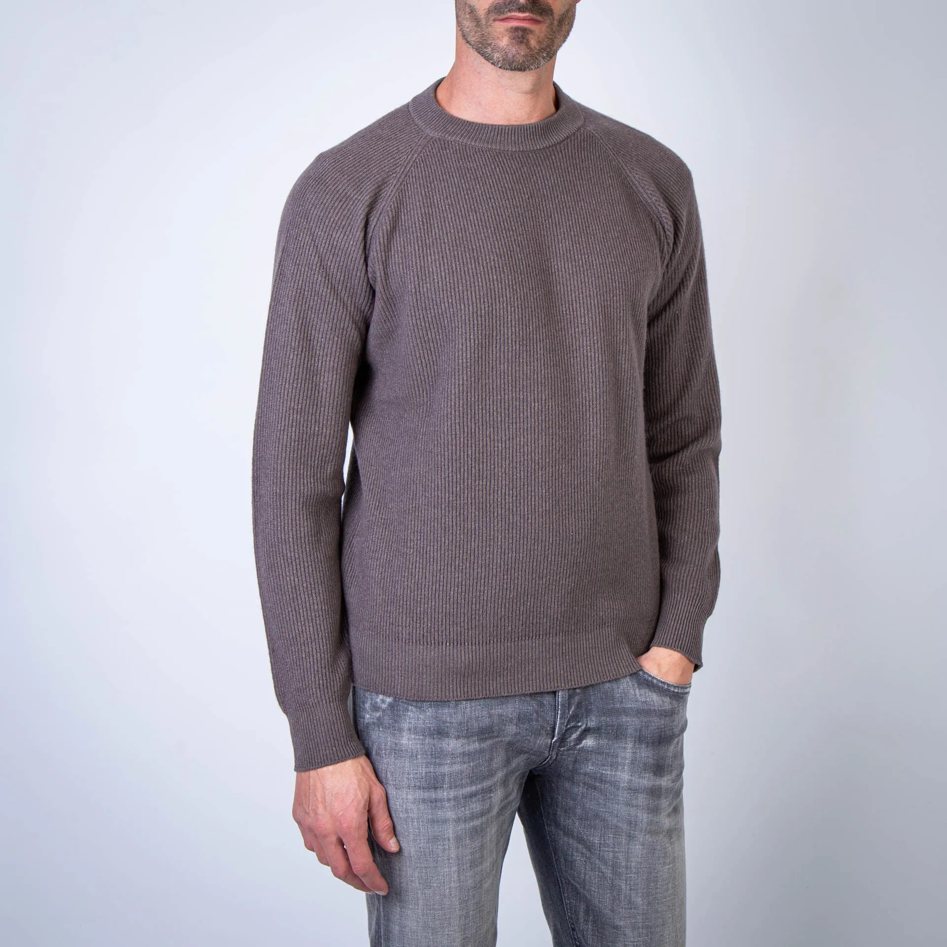 FILIPPO DE LAURENTIIS SWEATER GC1MLR WSC12I U920 BEIGE