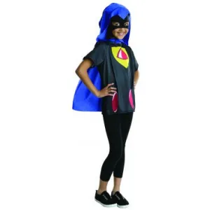 Girls Teen Titans Go Raven Costume Top