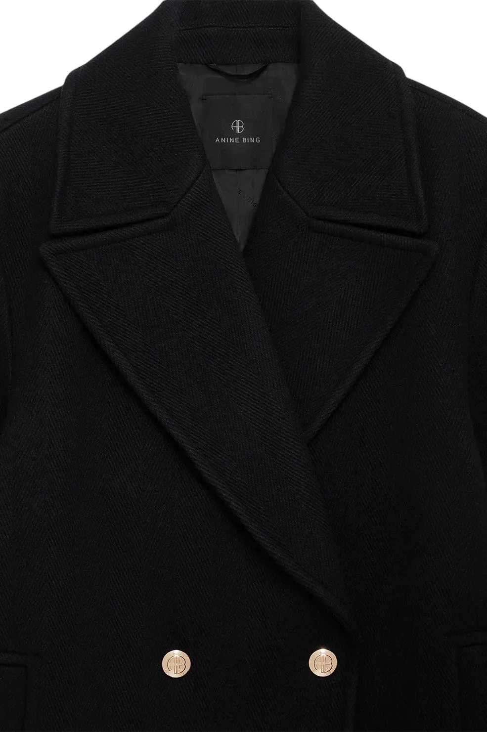 Glenn Peacoat - Black