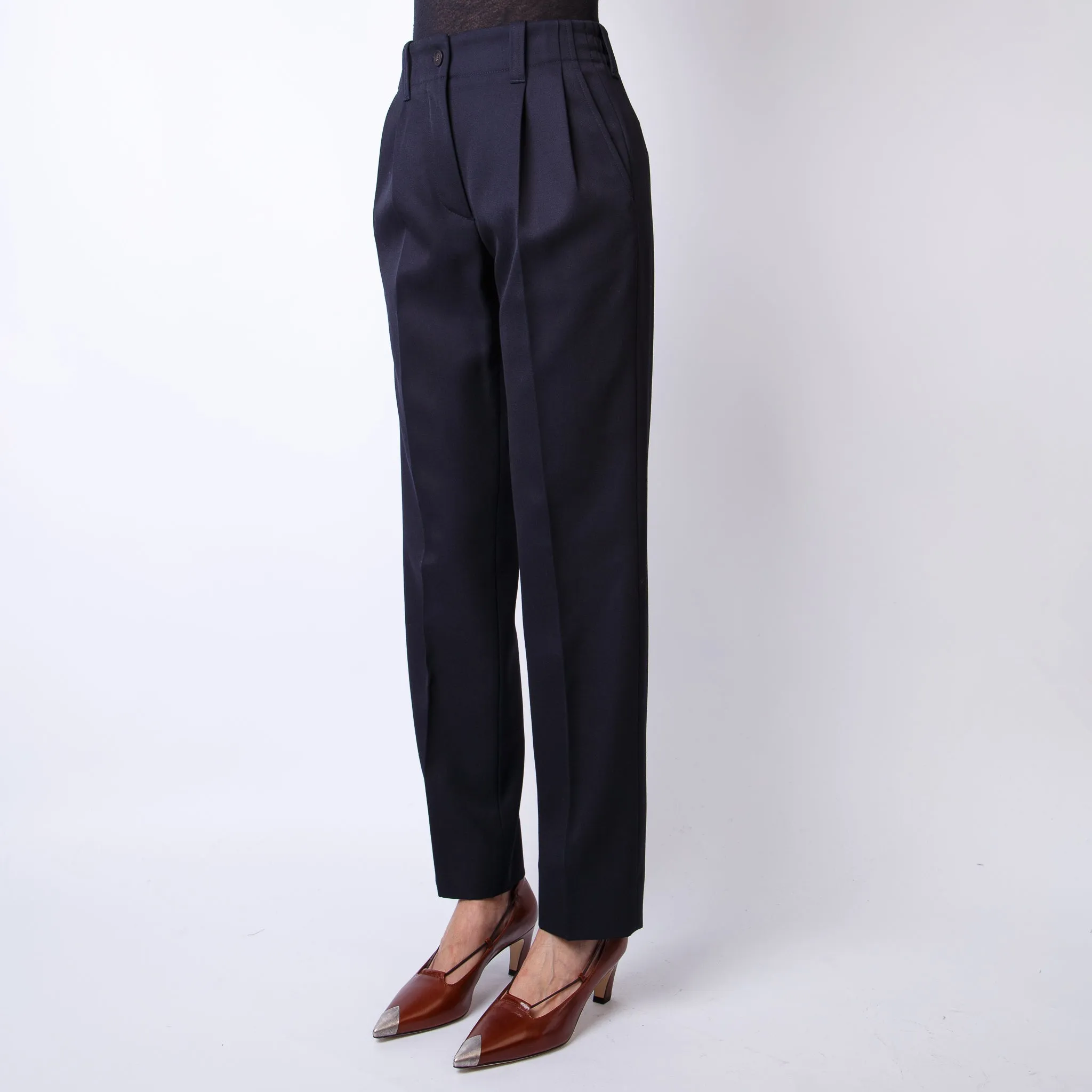 GOLDEN GOOSE TROUSERS GWP01504.P00096150486 BLUE