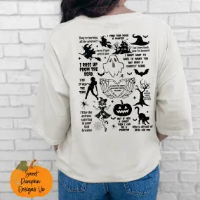 Halloween Songs Shirt Comfort Colors