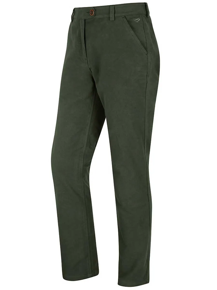 HOGGS OF FIFE Monarch II Moleskin Trousers - Mens - Dark Olive