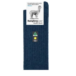 Humphrey Law Alpaca Wool Sock - Denim