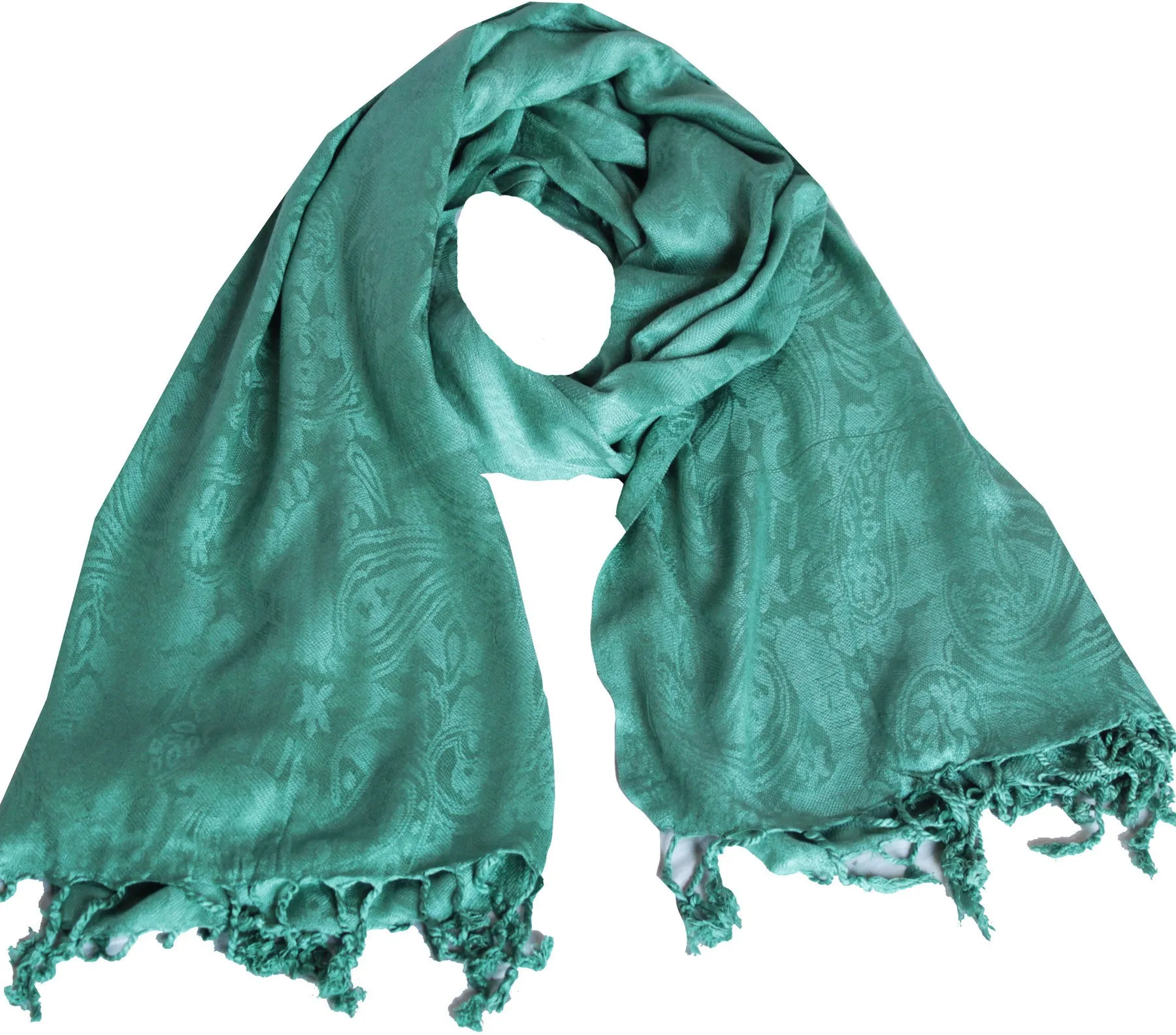 Indian Scarves and Wraps Womens Stole India Clothes (Green, 72 x 29 inches)