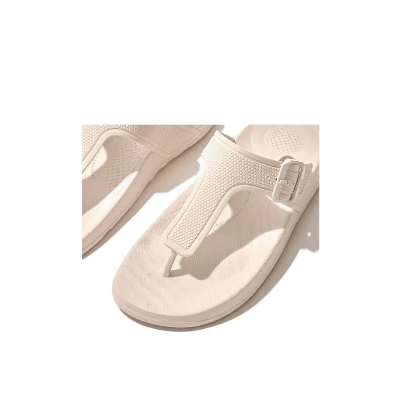 iQUSHION ADJUSTABLE BUCKLE FLIP-FLOPS