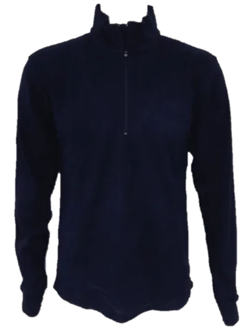 Ladies Microfleece Top - Navy