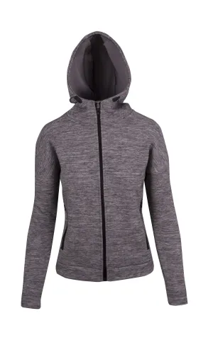 Ladies Space Hoodie - Carbon Marle