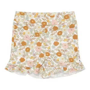 LD Ruffle Short Pants Printed- 68