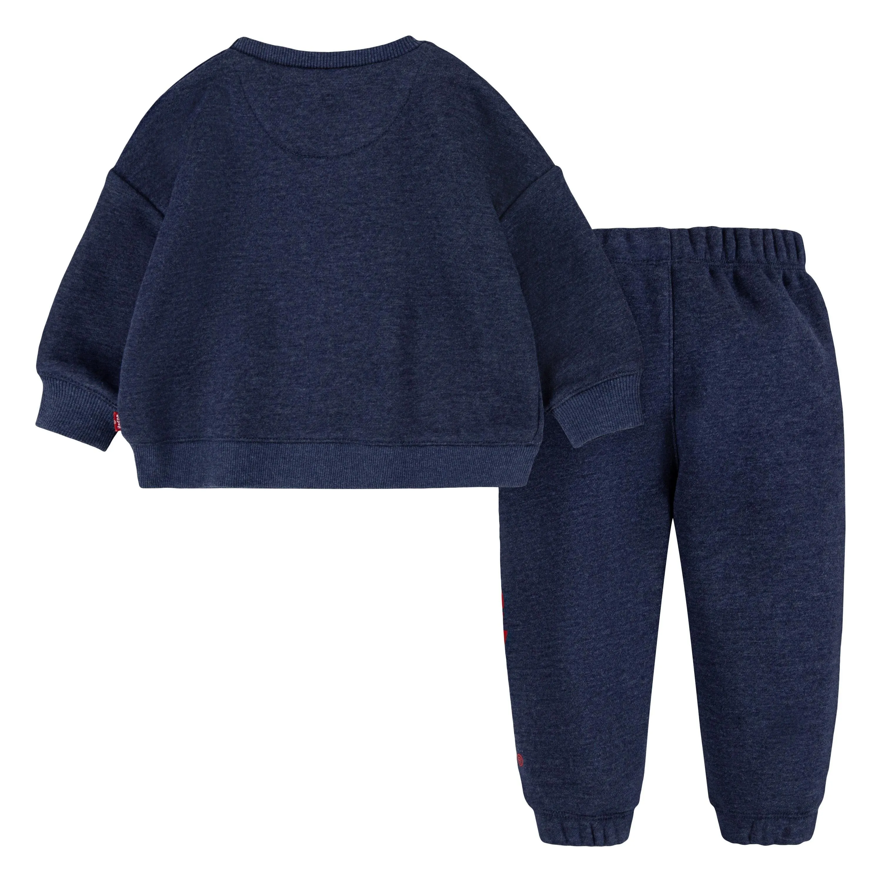 Levi's Kids Felpa Crew Jogger 6ED649 B5S peacoat heather