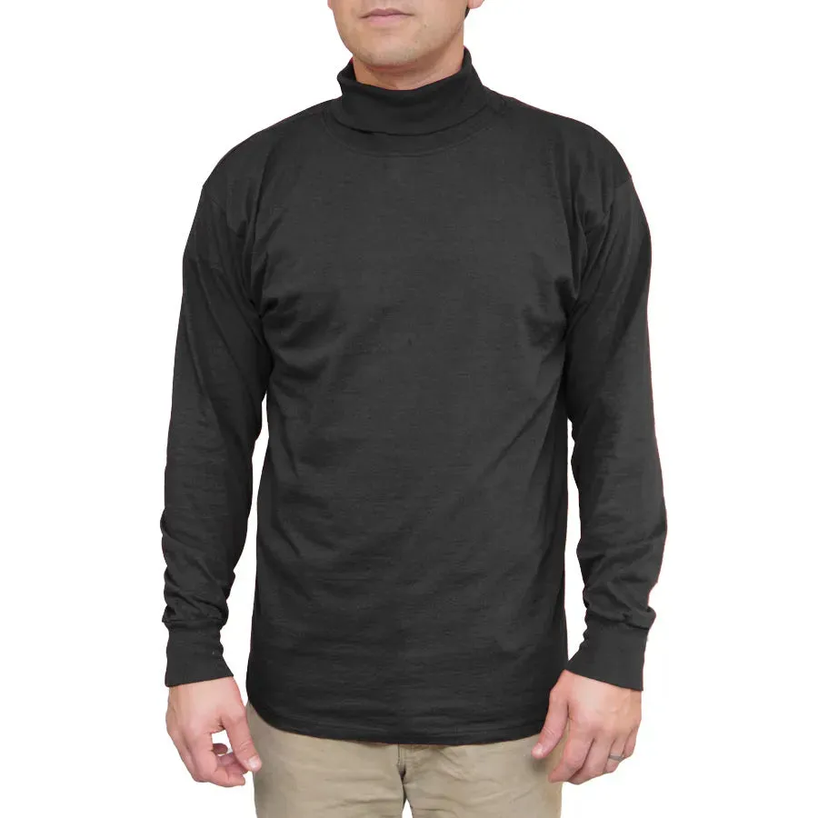 Long Sleeve Cotton Turtleneck