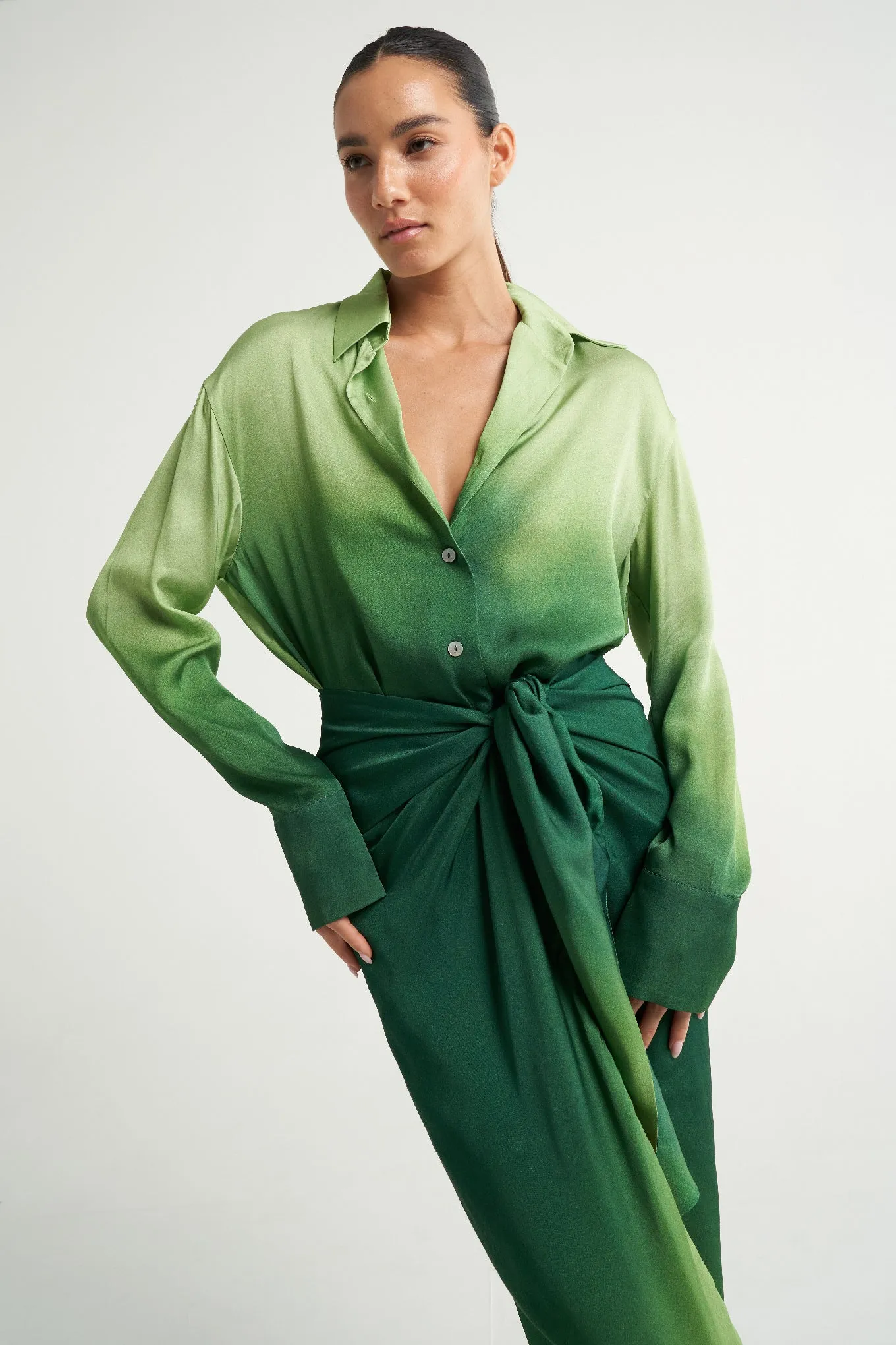 Long Sleeve Shirt Verde