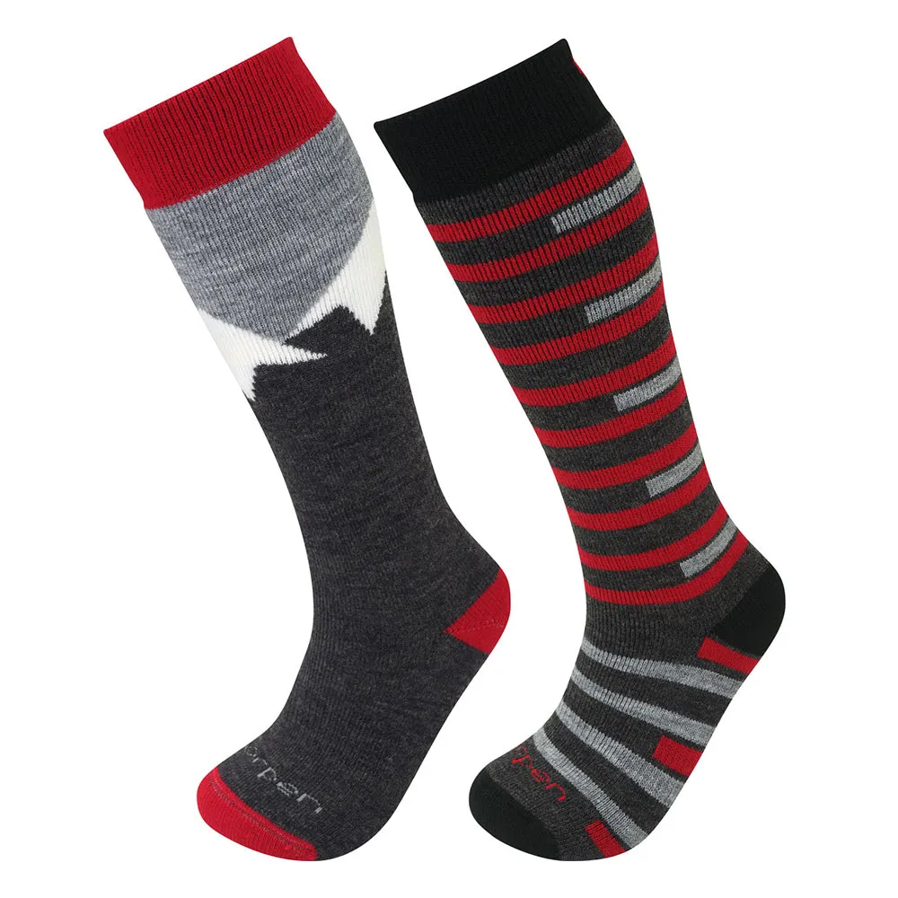 Lorpen Kids 2-Pack Ski Socks