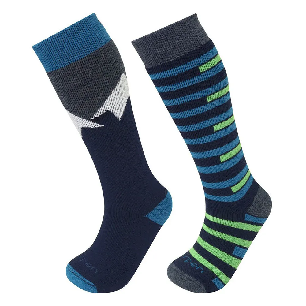 Lorpen Kids 2-Pack Ski Socks