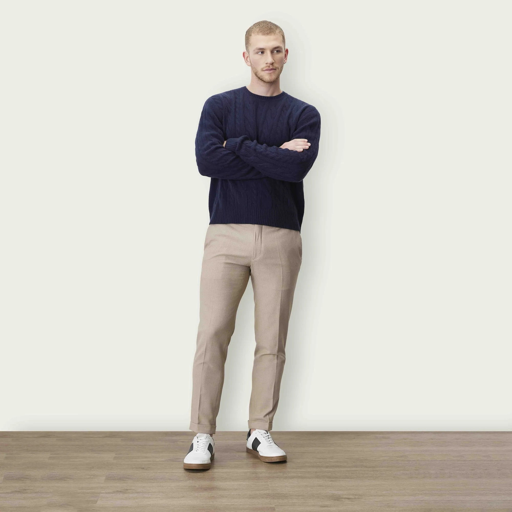 Luke Cashmere Cable Knit Sweater