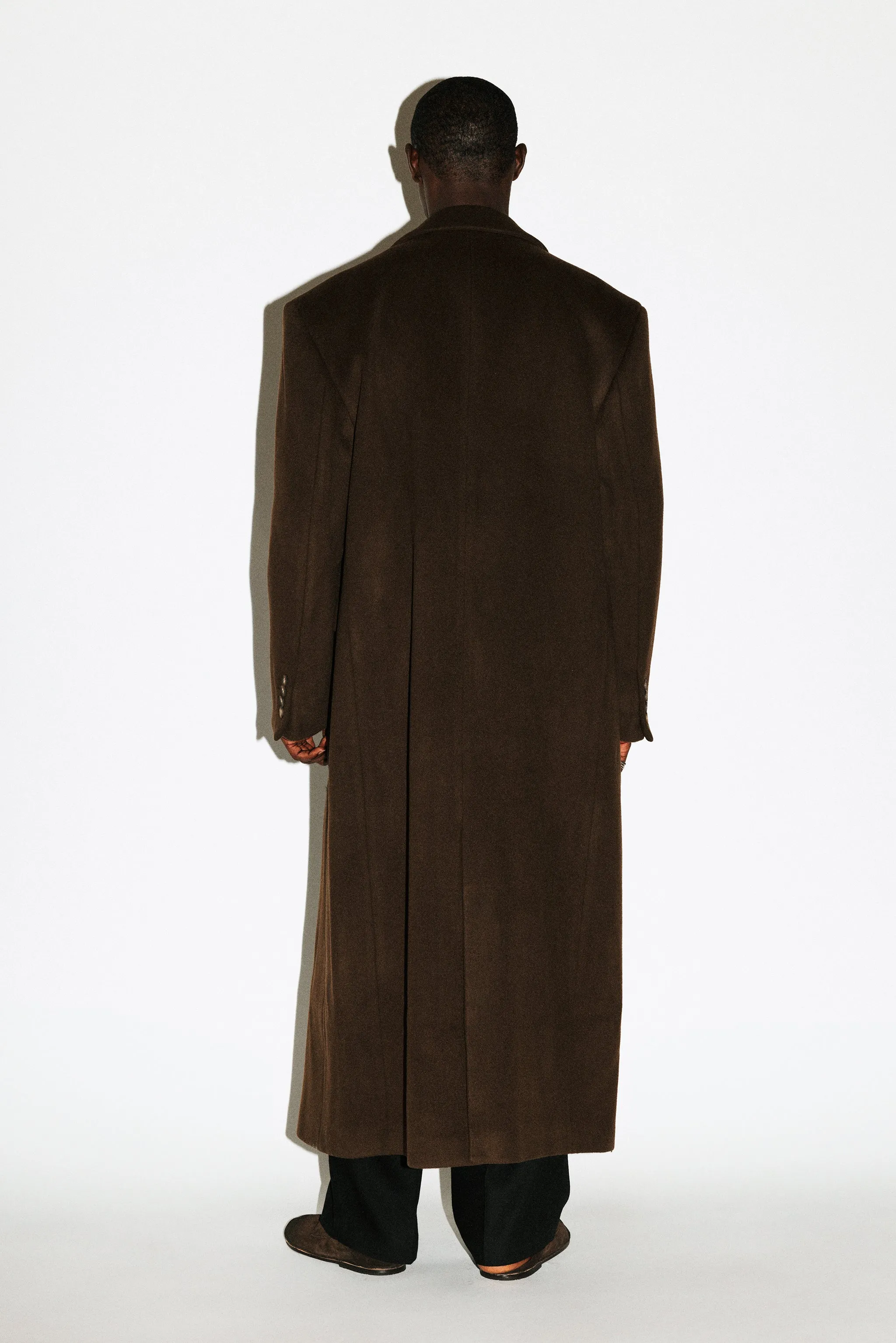 Manhattan Oversized Overcoat  |  Chocolate Brown