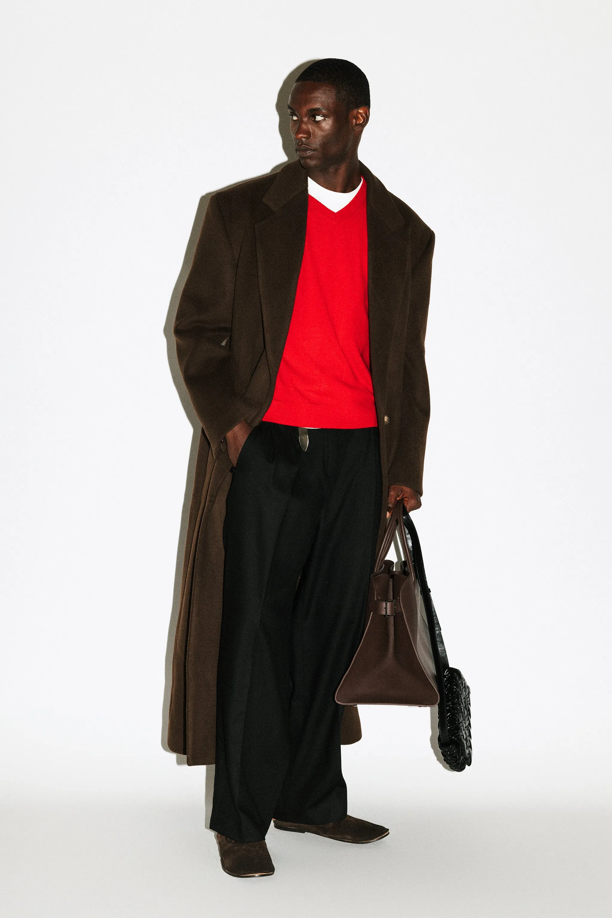 Manhattan Oversized Overcoat  |  Chocolate Brown