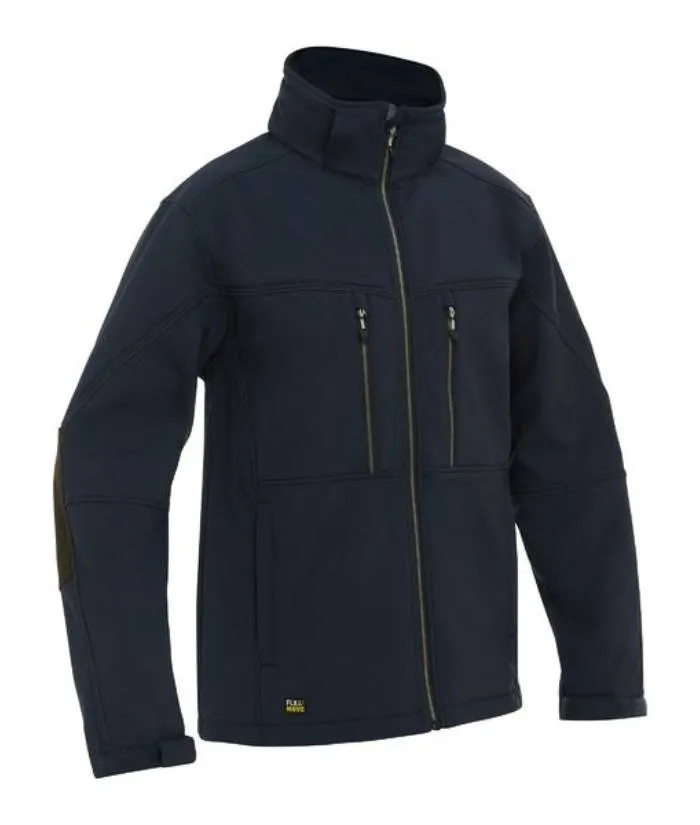 Mens Flex & Move, Hooded Soft Shell Jacket