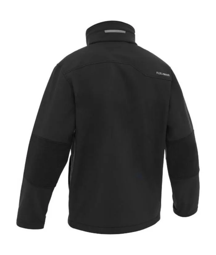 Mens Flex & Move, Hooded Soft Shell Jacket