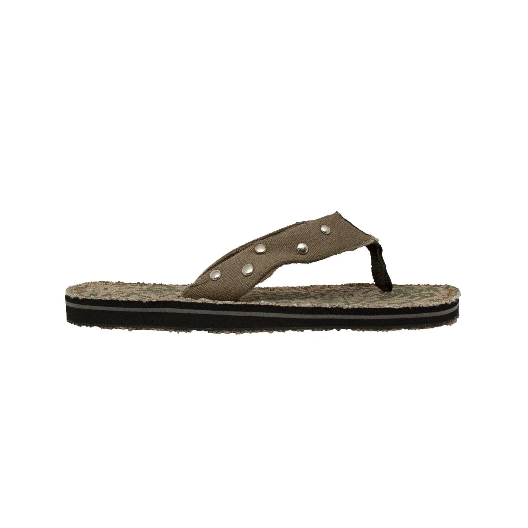 Men's Thong Sandal Olive