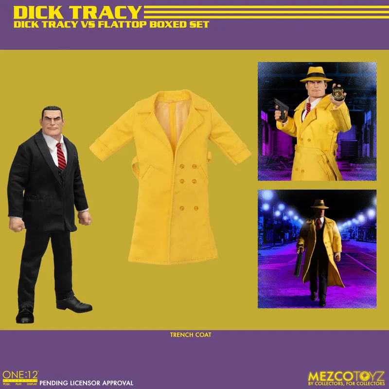 Mezco One 12 Dick Tracy vs Flattop Boxed Set Action Figure