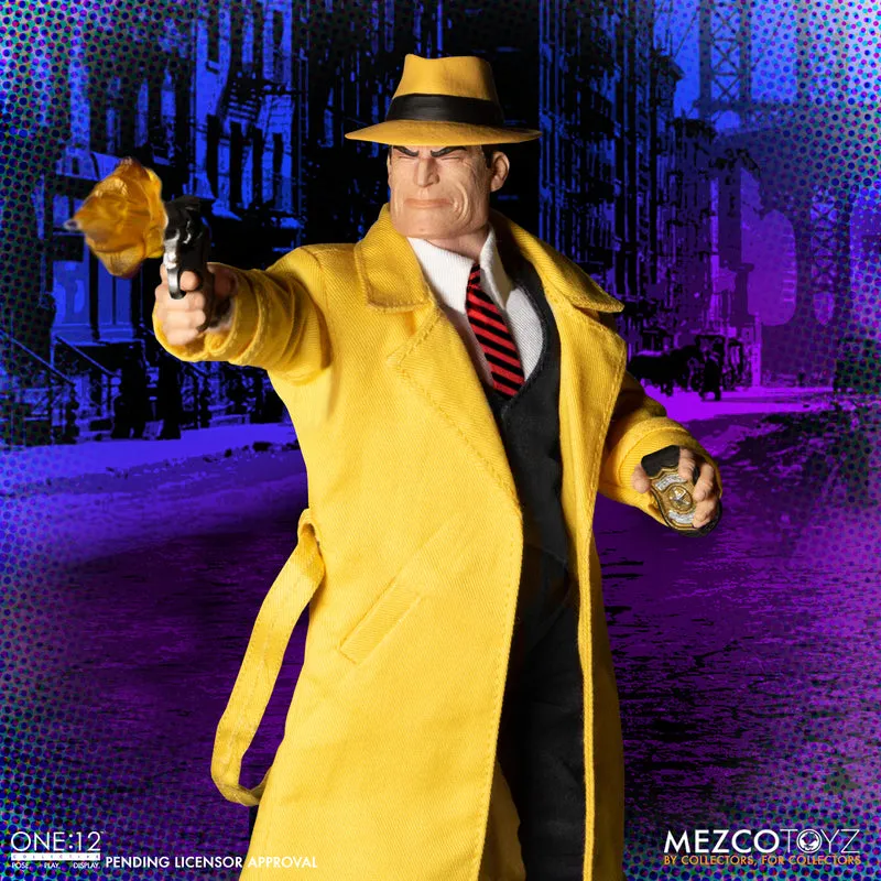 Mezco One 12 Dick Tracy vs Flattop Boxed Set Action Figure