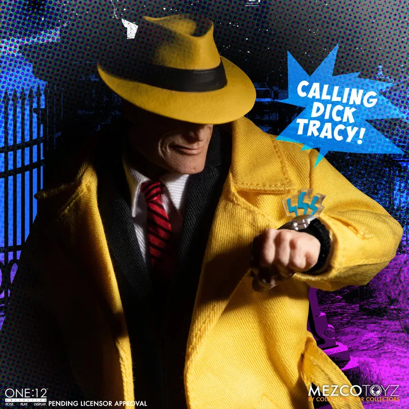 Mezco One 12 Dick Tracy vs Flattop Boxed Set Action Figure