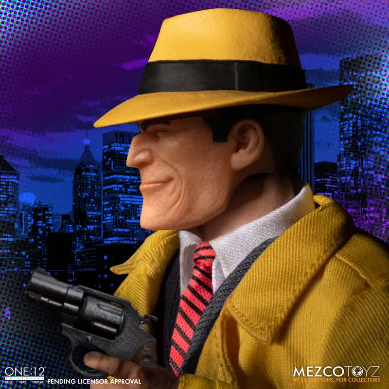 Mezco One 12 Dick Tracy vs Flattop Boxed Set Action Figure