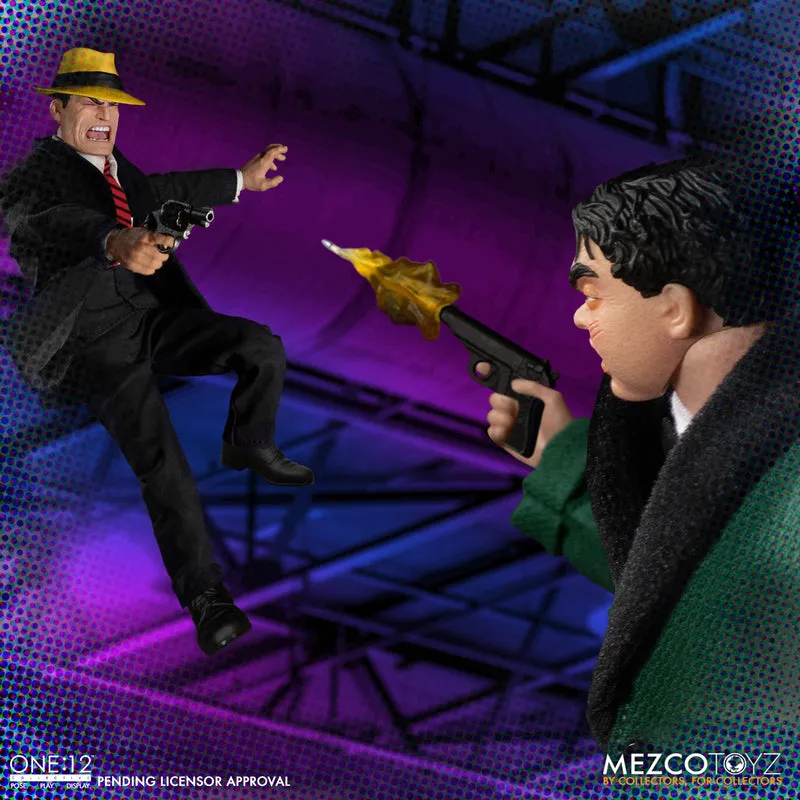 Mezco One 12 Dick Tracy vs Flattop Boxed Set Action Figure