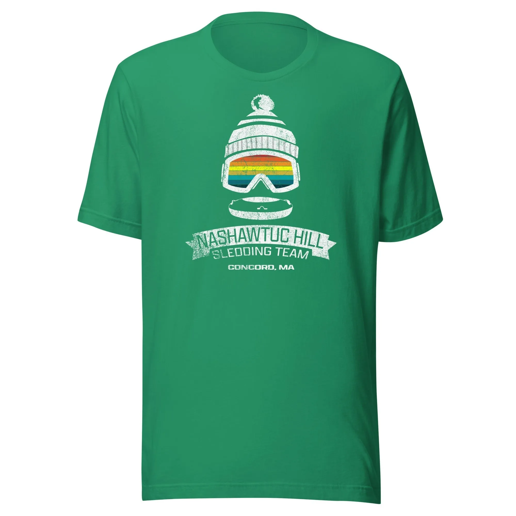 Nashawtuc Hill Sledding T-Shirt - Concord, MA