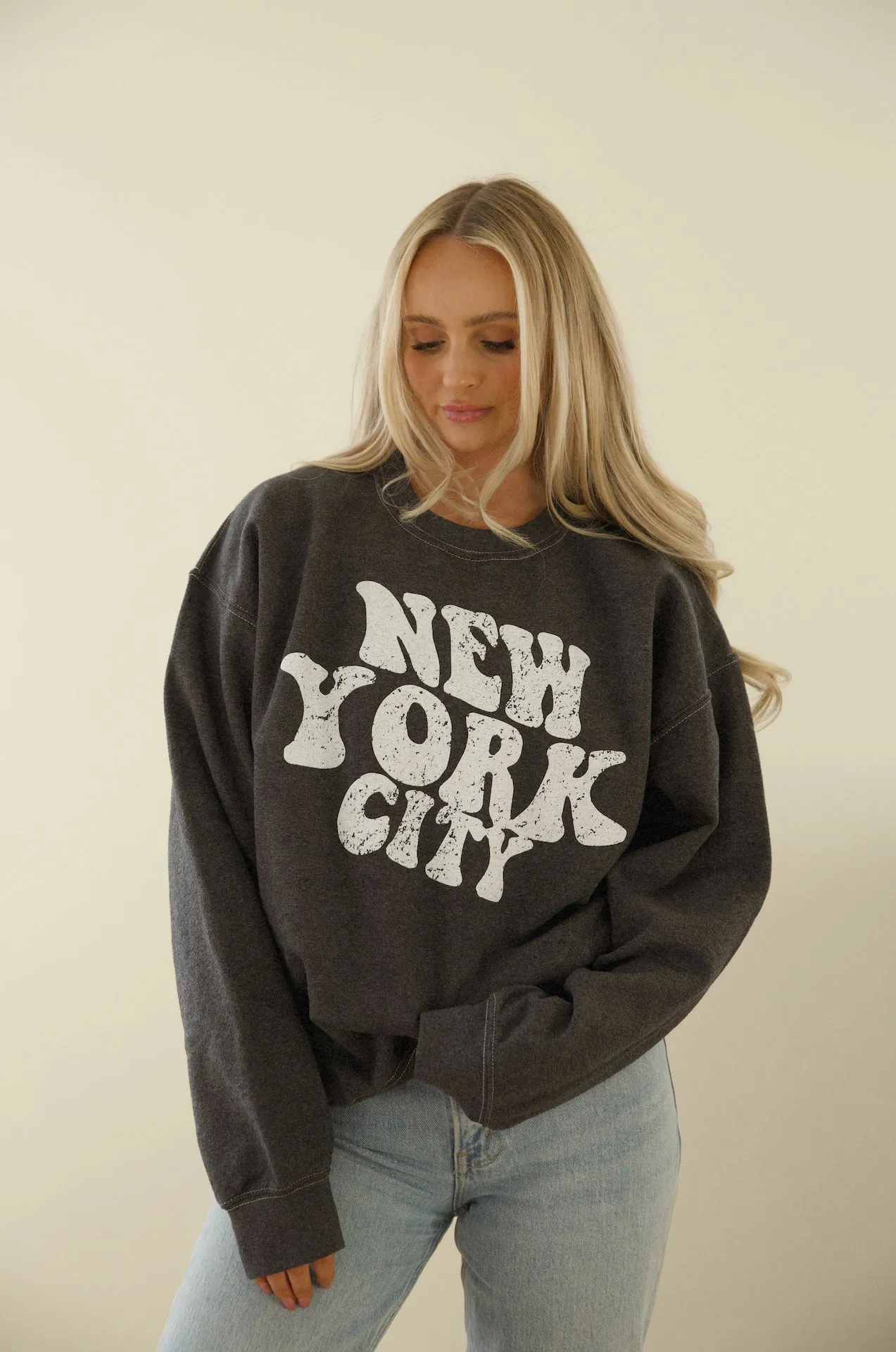 New York Fleece Crewneck Sweatshirt