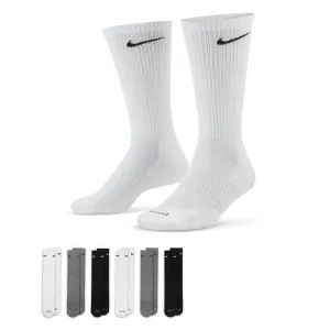 Nike Everyday Plus Cushioned Socks (White/Black/Grey)