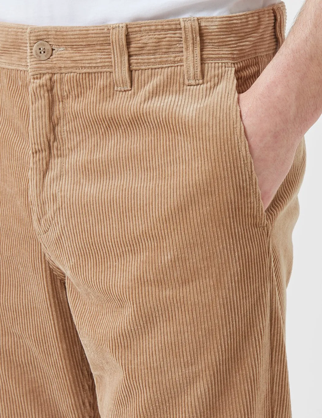 Norse Projects Aros Trousers (Corduroy) - Tan