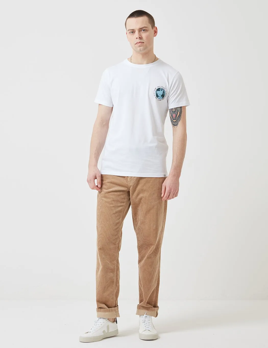 Norse Projects Aros Trousers (Corduroy) - Tan