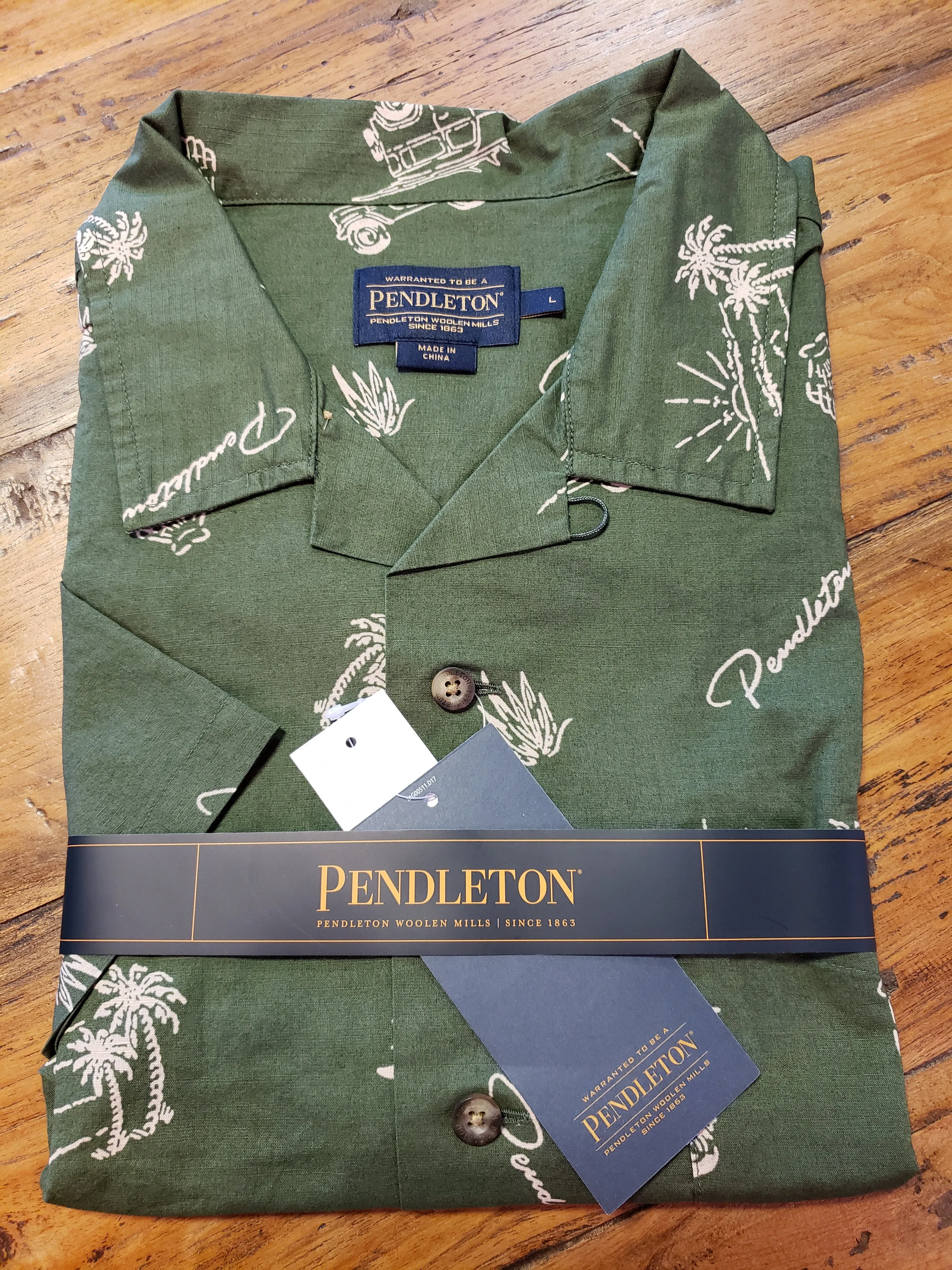 Pendleton Aloha Shirt