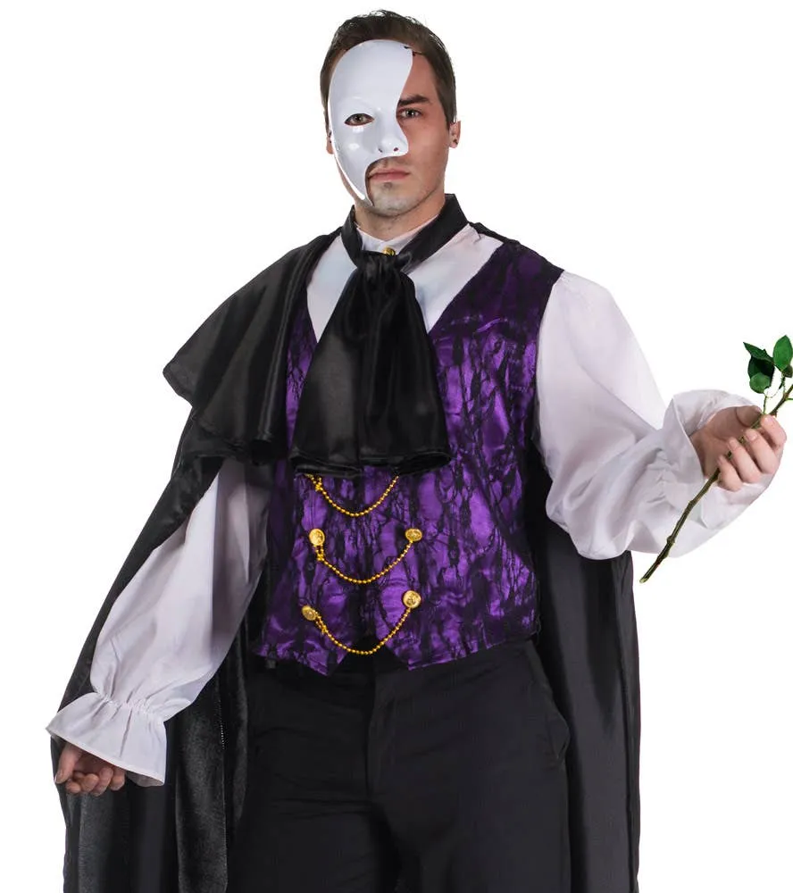 Phantom Of The Opera Plus Size Mens Halloween Costume