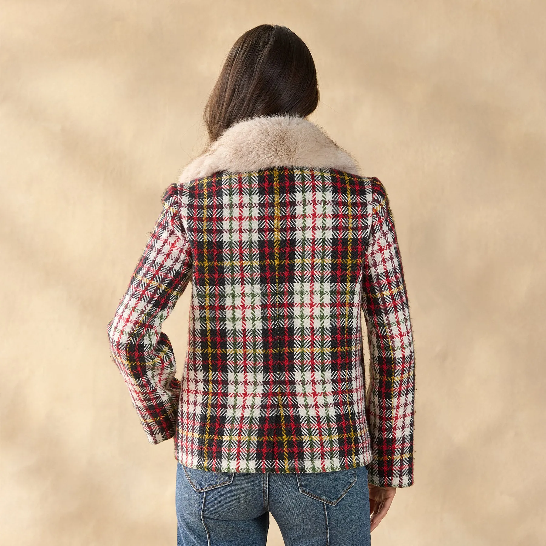 Plaid Alpenhorn Coat