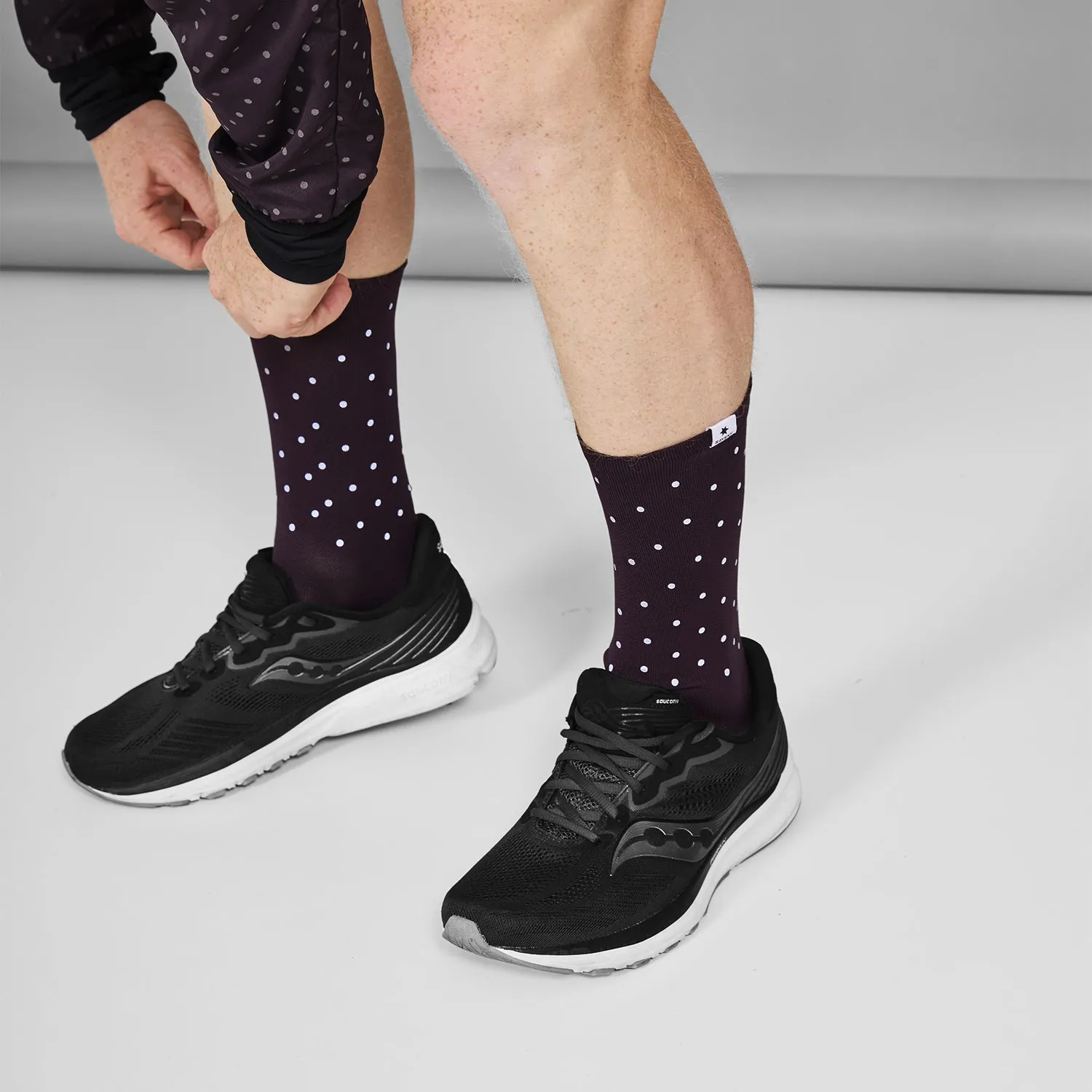 Reflective High Combat Socks 300