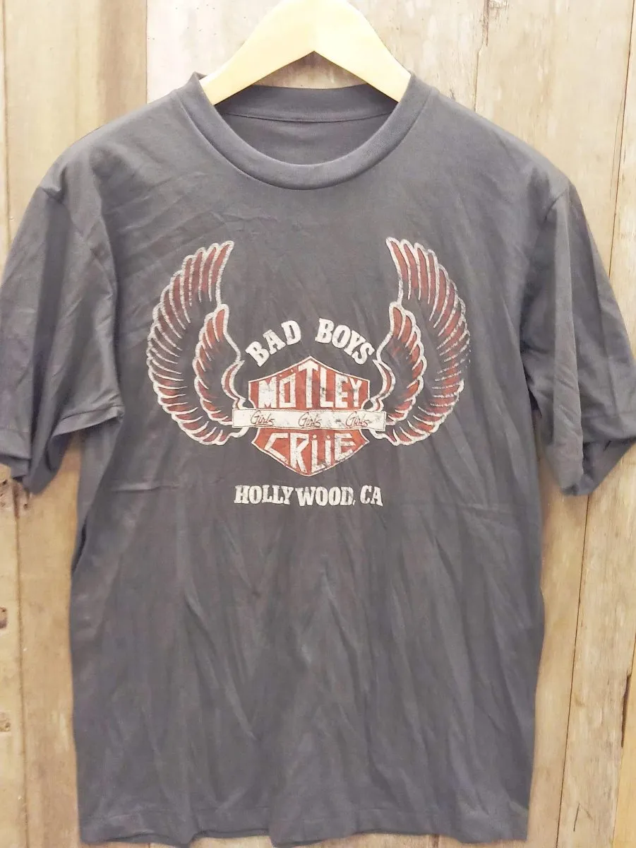 Rock 'n' Roll Royalty: The Mötley Crüe Winged Logo T-Shirt