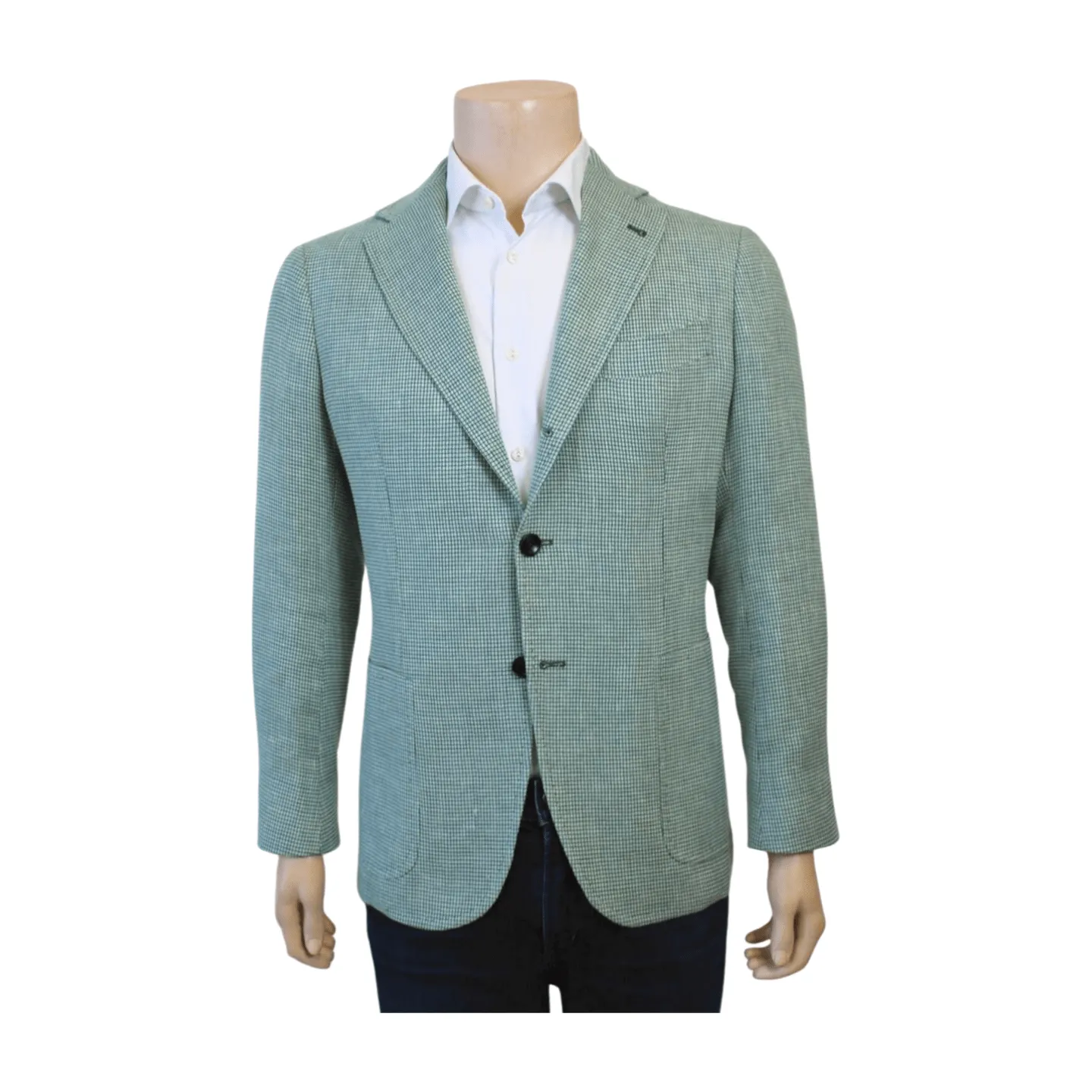 Sartorio Sport Coat - Green Mini Star