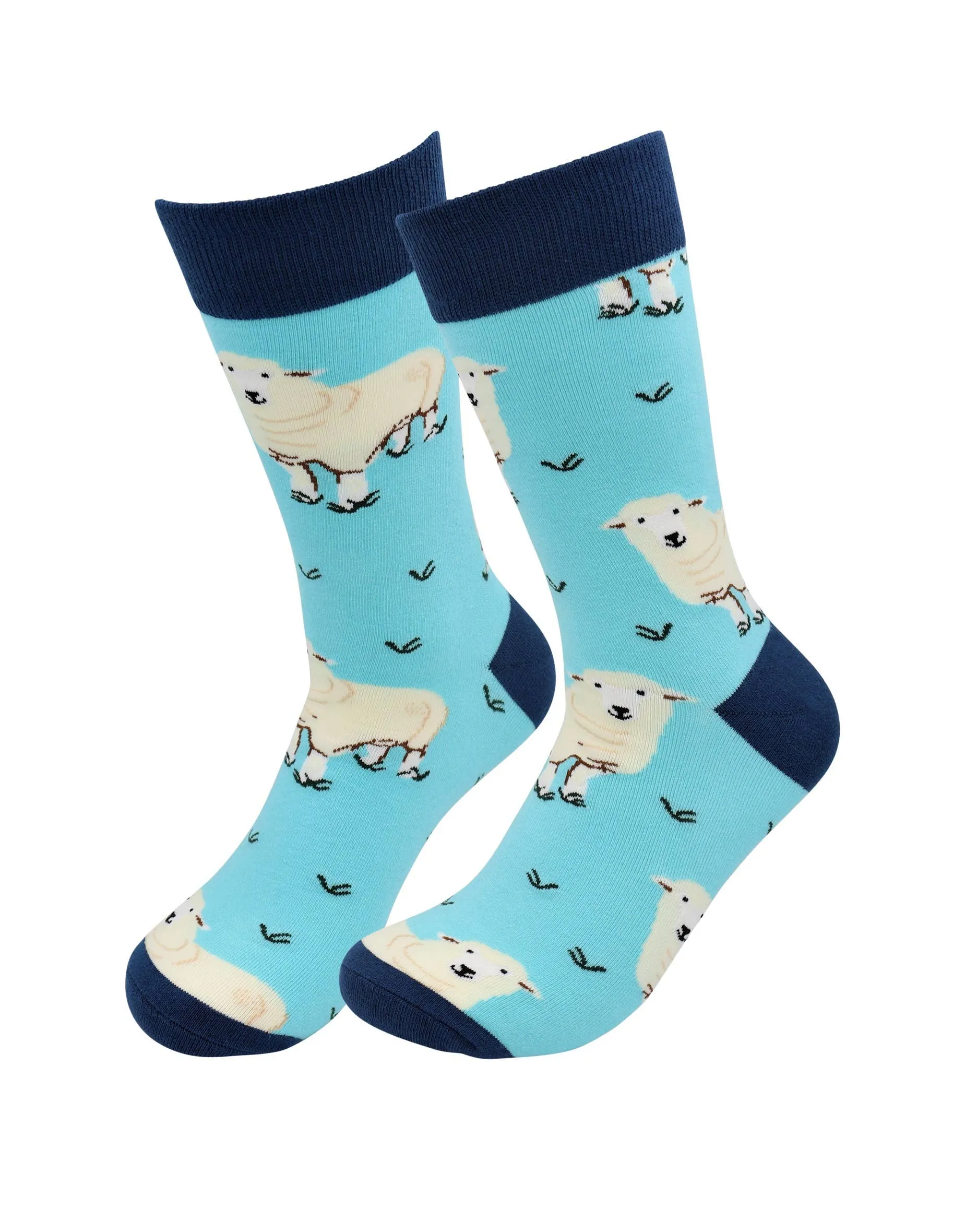 Sick Socks – Sheep – Down on the Farm Dress Casual Socks