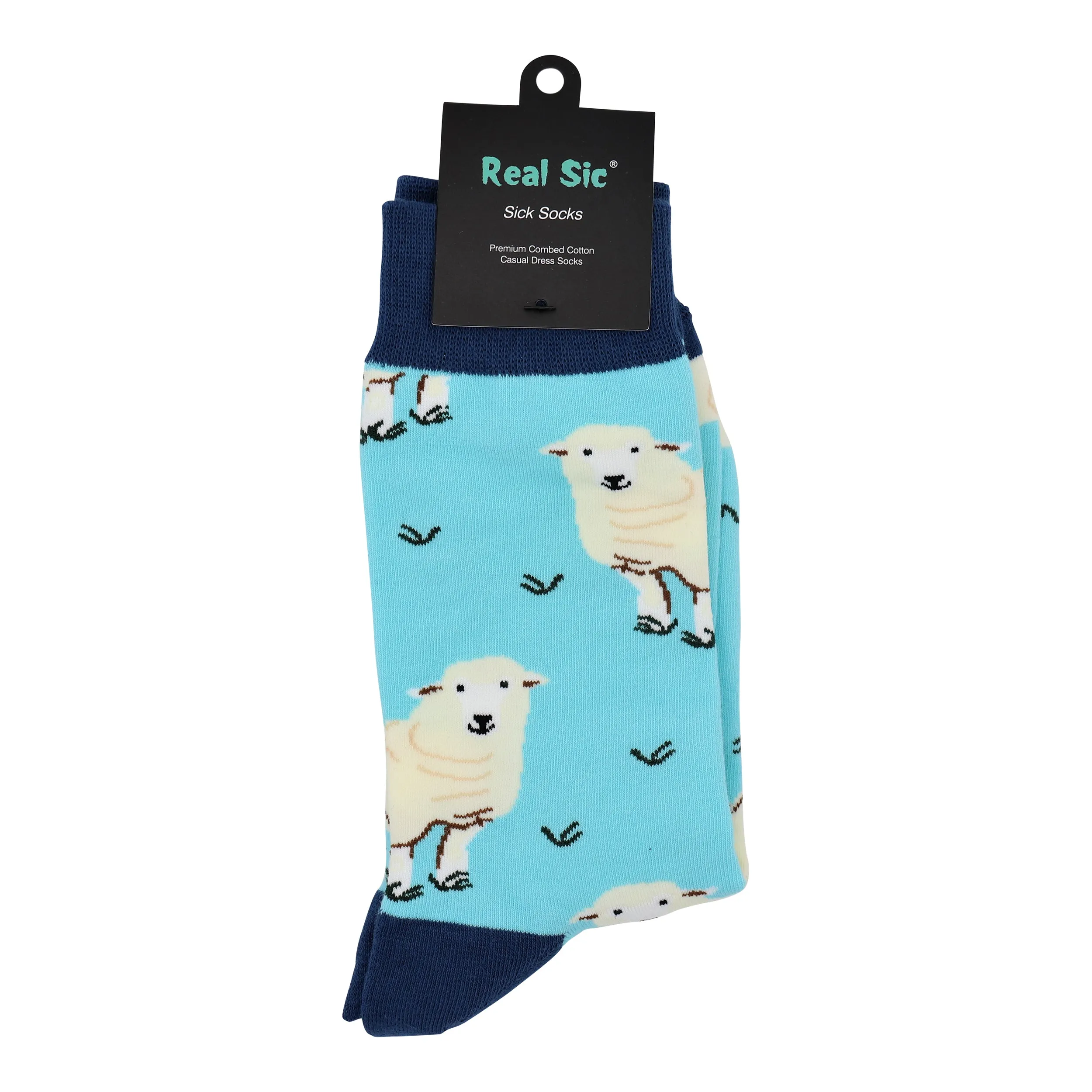 Sick Socks – Sheep – Down on the Farm Dress Casual Socks