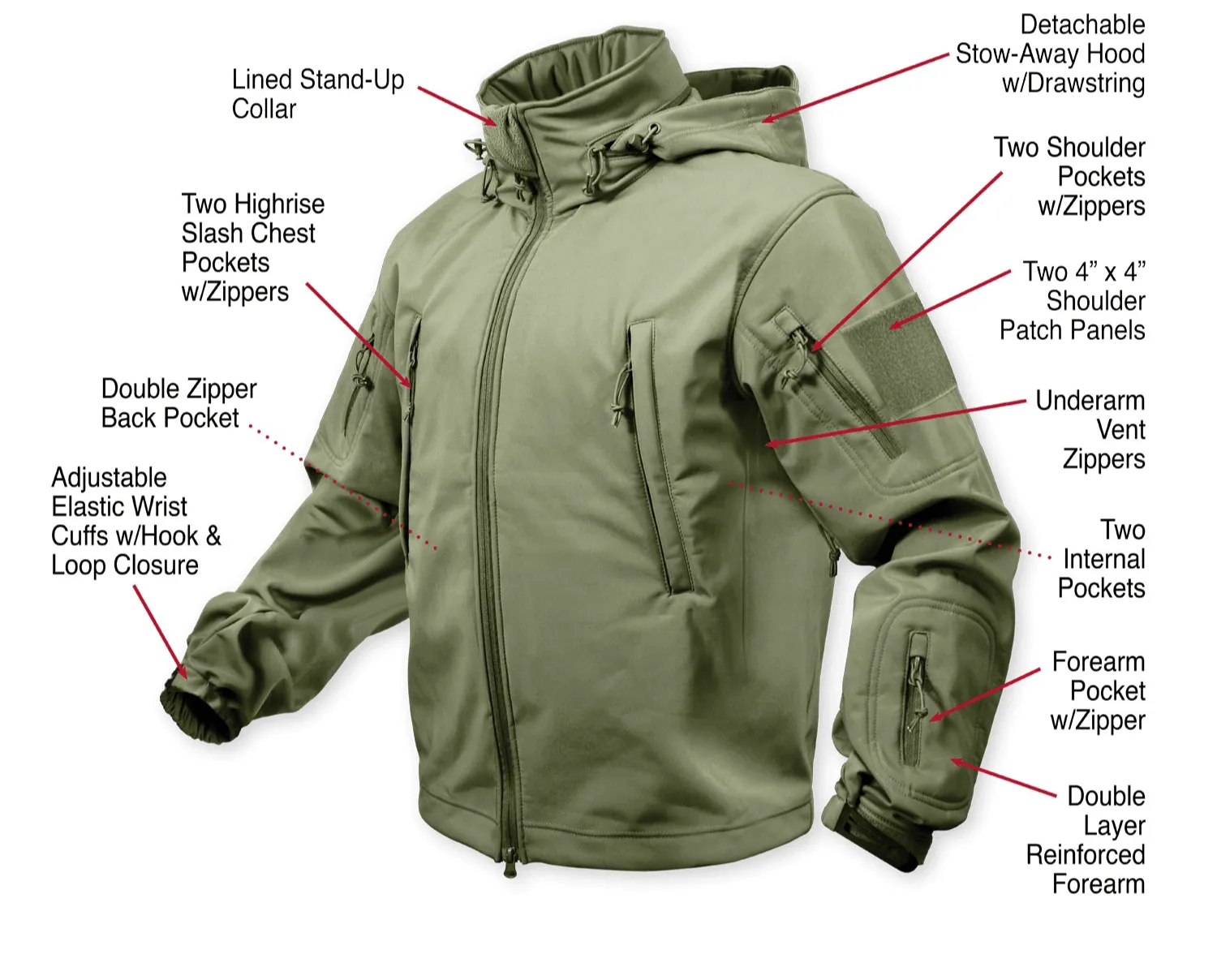 Special Ops Soft Shell Jacket