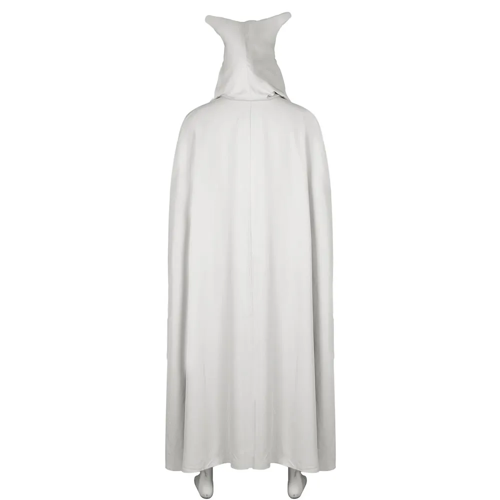 Star Wars The Clone Wars Ahsoka Tano White Cosplay Cape