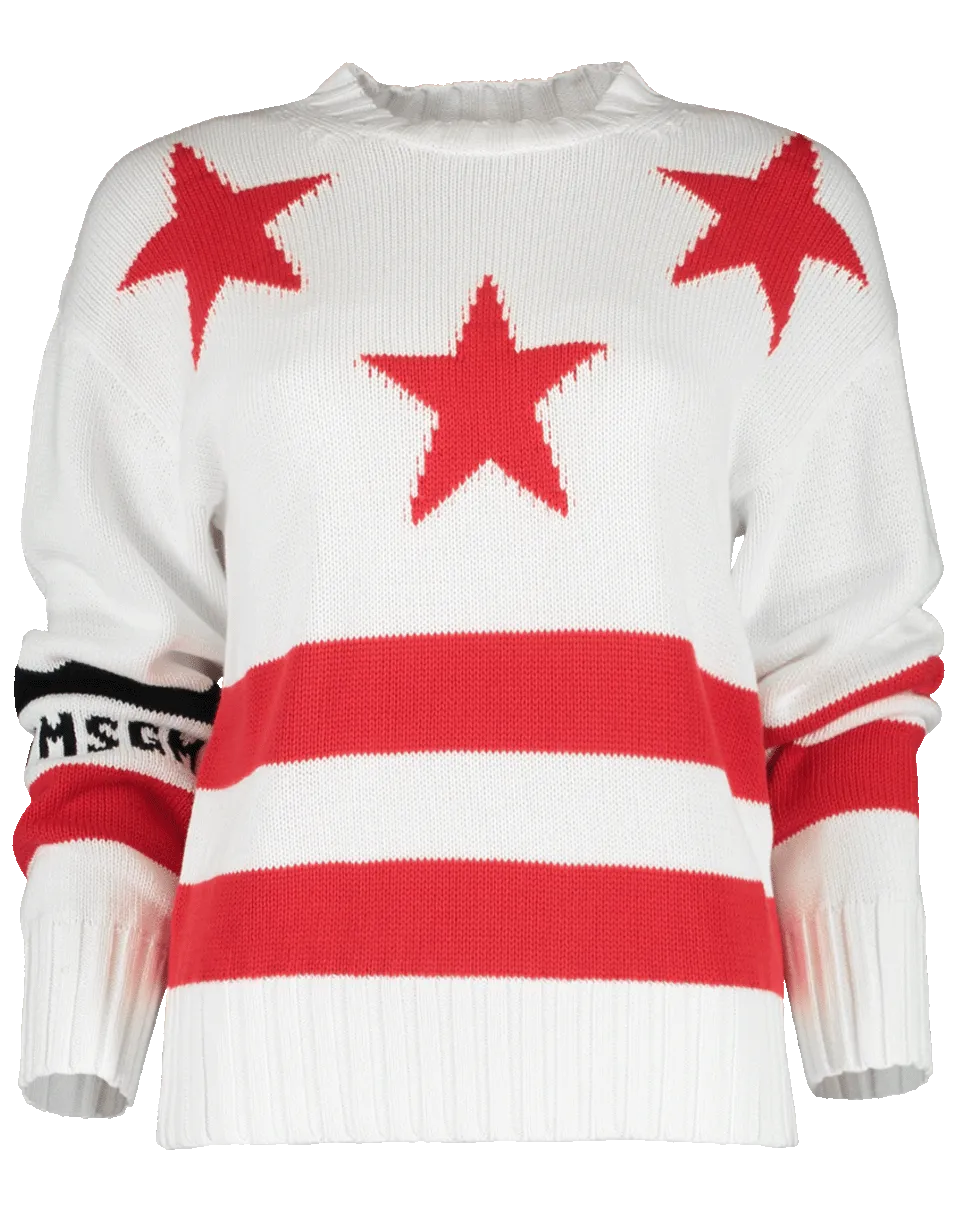 Stars & Stripes Knit Sweater