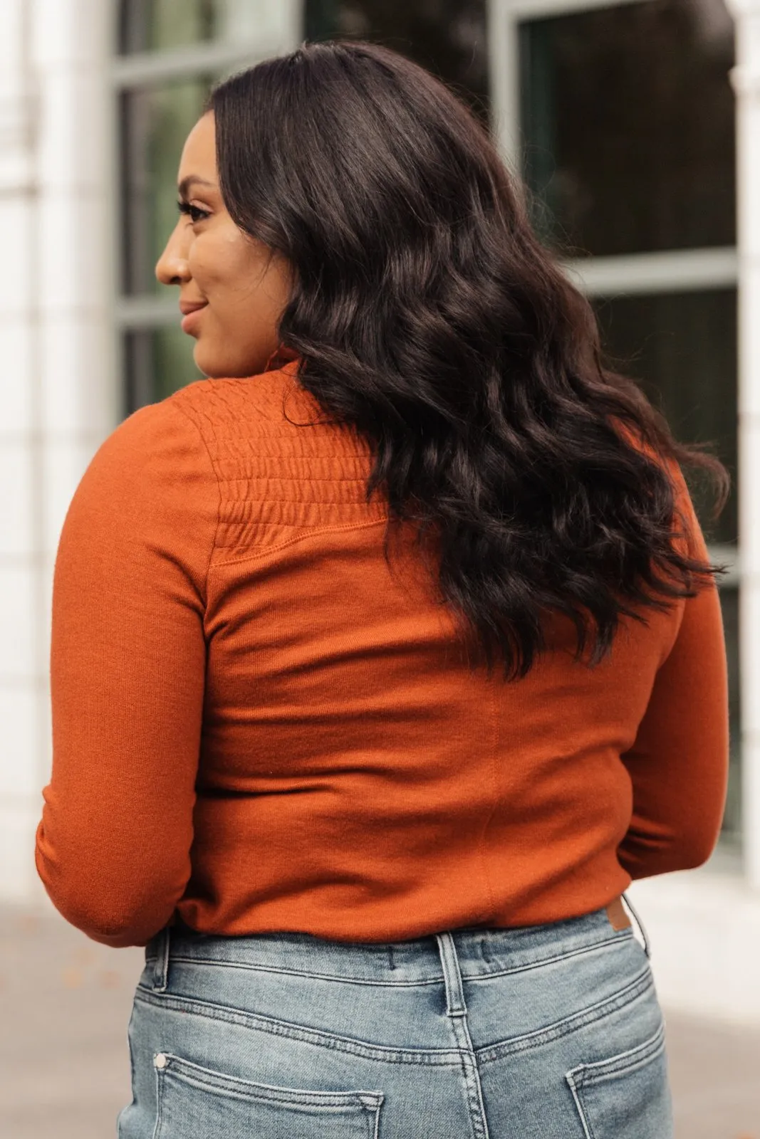 Stylin Girl Turtleneck in Red