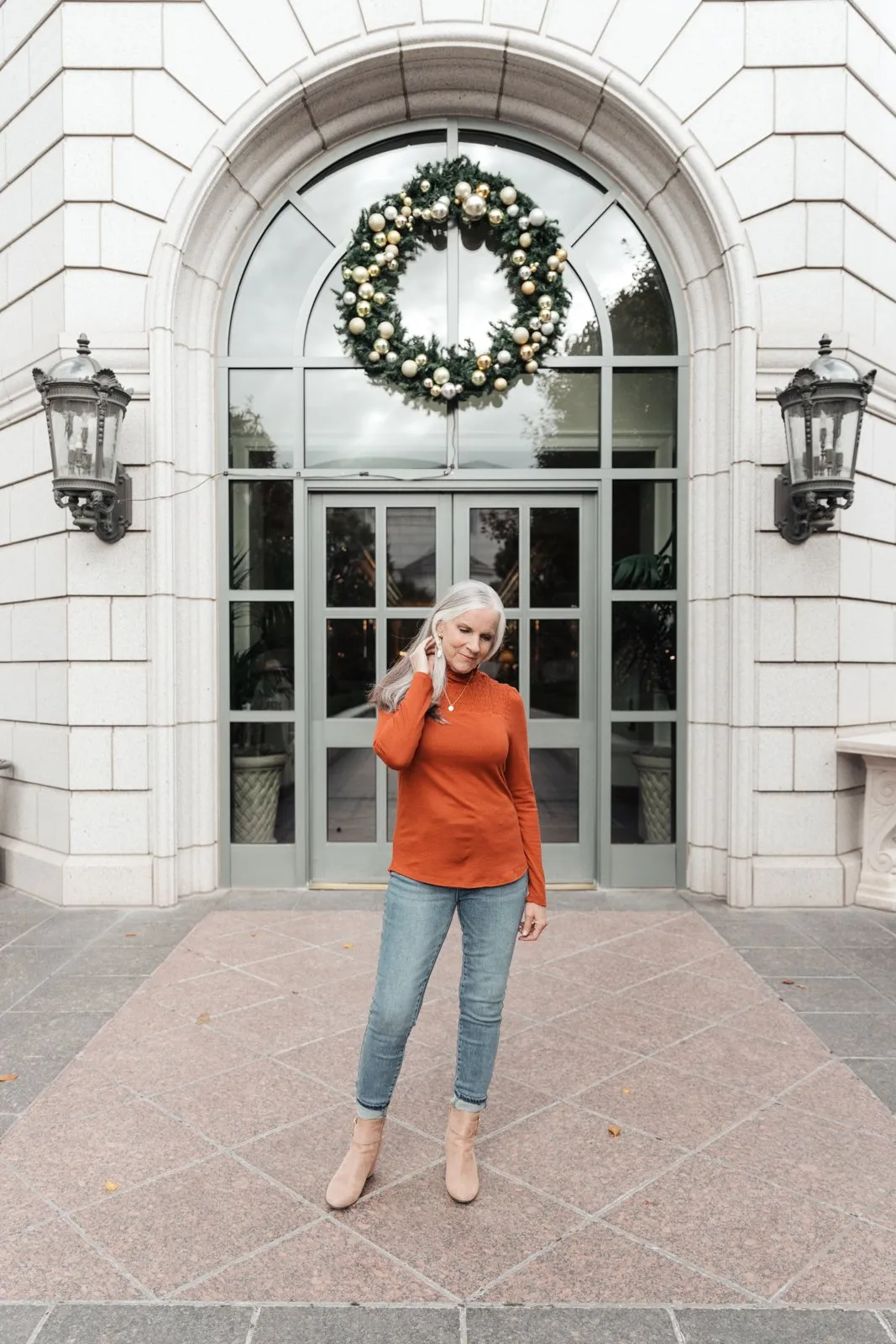 Stylin Girl Turtleneck in Red